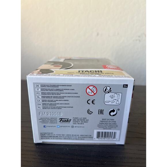 EXCLUSIVE Itachi Funko Pop #578 Naruto Shippuden Manga Anime Animation Cartoon - Picture 6 of 6